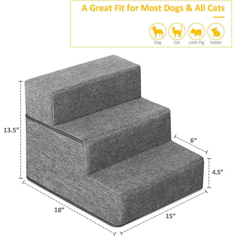 Cardboard pet hot sale stairs